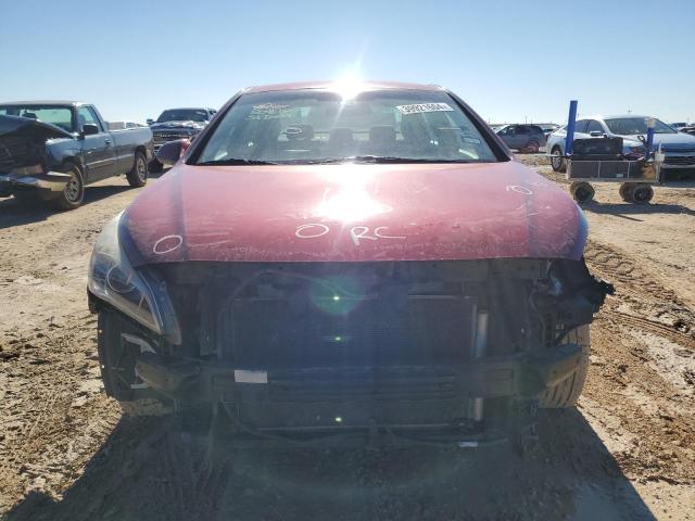 5NPE24AF9FH054533 - 2015 HYUNDAI SONATA SE RED photo 5