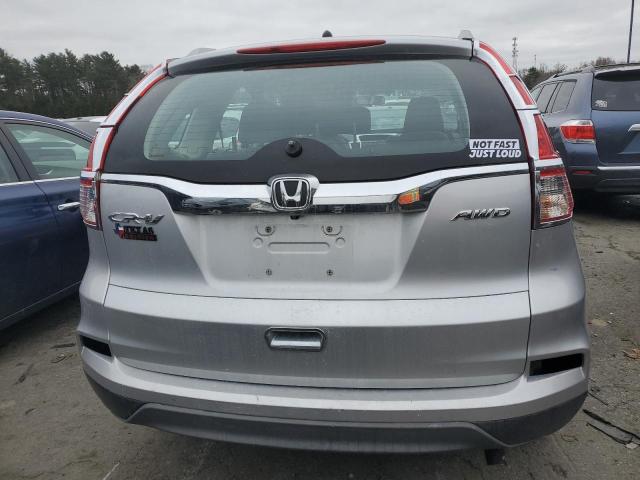 5J6RM4H32GL079174 - 2016 HONDA CR-V LX SILVER photo 6