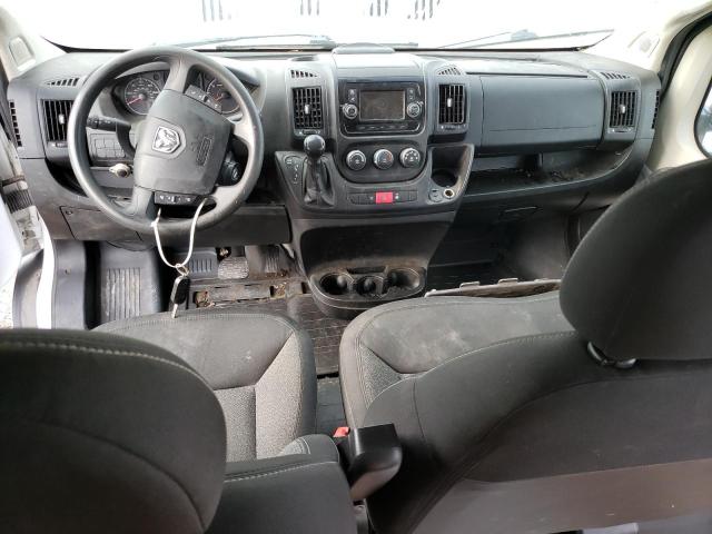 3C6TRVDG8JE105599 - 2018 RAM PROMASTER 2500 HIGH أبيض صورة 8