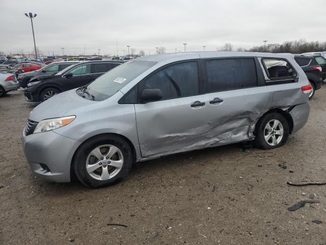 5TDZK3DC1ES500325 - 2014 TOYOTA SIENNA SILVER photo 1