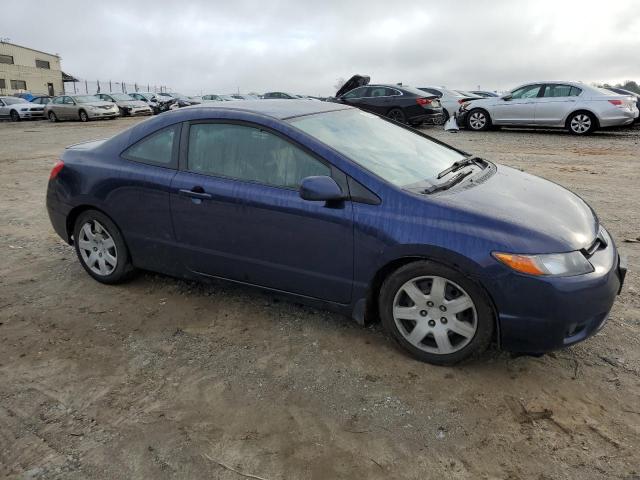 2HGFG12608H562910 - 2008 HONDA CIVIC LX BLUE photo 4