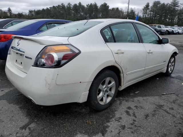 1N4CL21E77C236430 - 2007 NISSAN ALTIMA HYBRID WHITE photo 3