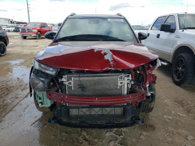 KL79MTSL4MB148437 - 2021 CHEVROLET TRAILBLAZE RS RED photo 5