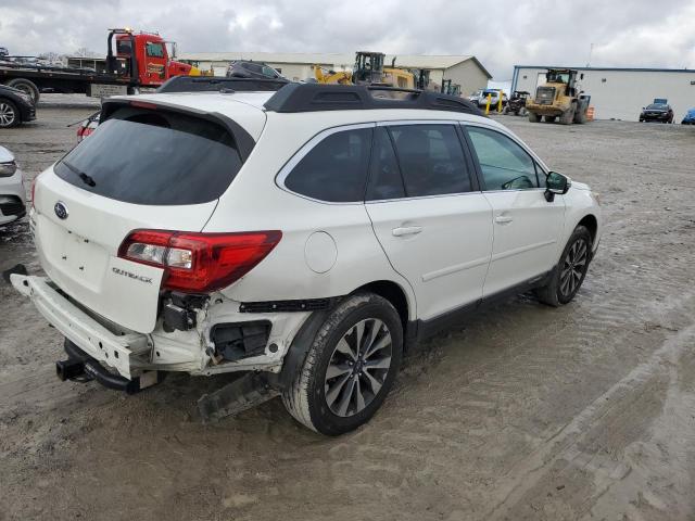 4S4BSBLC0F3240849 - 2015 SUBARU OUTBACK 2.5I LIMITED WHITE photo 3