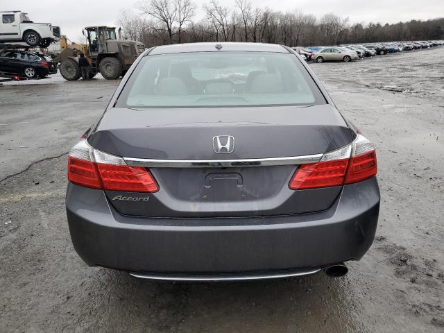 1HGCR2F82DA005276 - 2013 HONDA ACCORD EXL GRAY photo 6