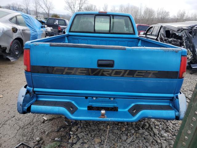 1GCCS1445RK152805 - 1994 CHEVROLET S TRUCK S10 BLUE photo 6