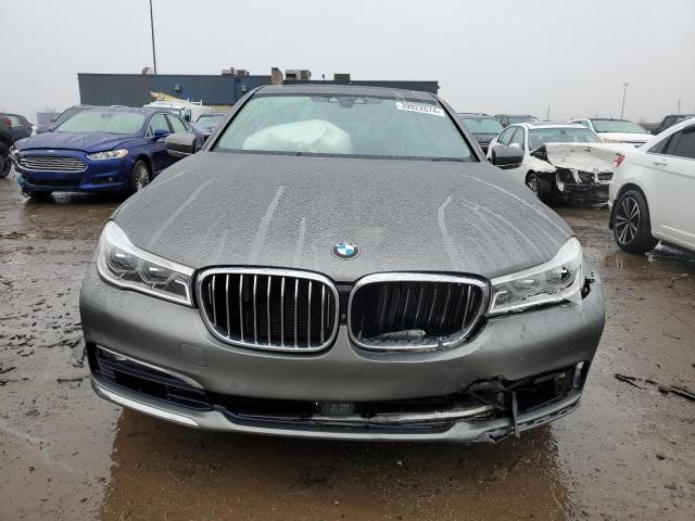 WBA7F2C5XGG415468 - 2016 BMW 750 XI GRAY photo 5