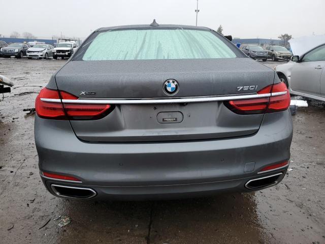 WBA7F2C5XGG415468 - 2016 BMW 750 XI GRAY photo 6