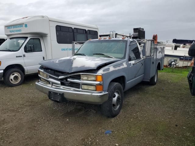 1GDJC34K4SE533012 - 1995 GMC SIERRA C3500 GRAY photo 1