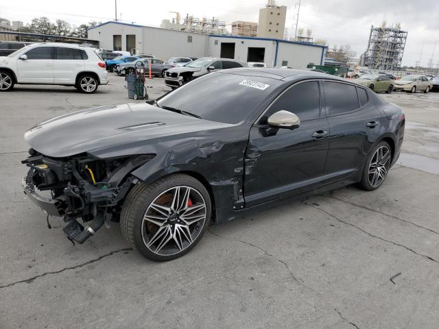 KNAE55LC8N6115957 - 2022 KIA STINGER GT2 BLACK photo 1