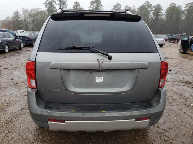 2CKDL63F966159376 - 2006 PONTIAC TORRENT SILVER photo 6