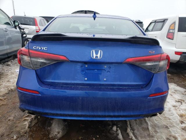 2HGFE1E57RH471322 - 2024 HONDA CIVIC SI BLUE photo 6