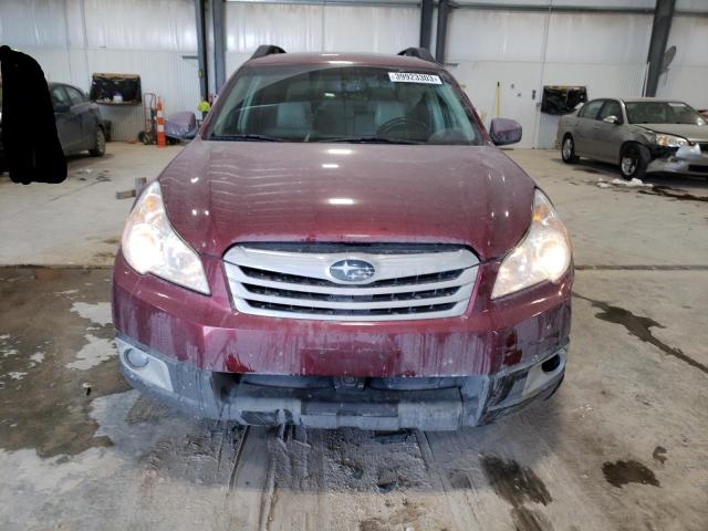 4S4BRCKC9B3341773 - 2011 SUBARU OUTBACK 2.5I LIMITED RED photo 5