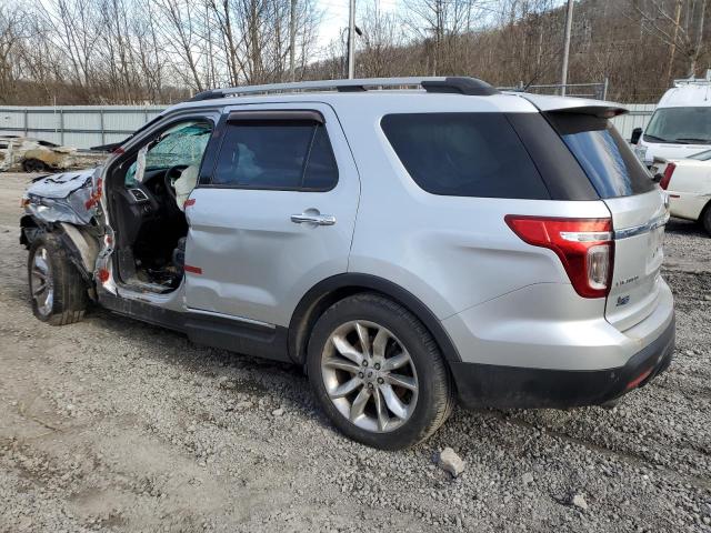 1FM5K8F83EGA76690 - 2014 FORD EXPLORER LIMITED SILVER photo 2