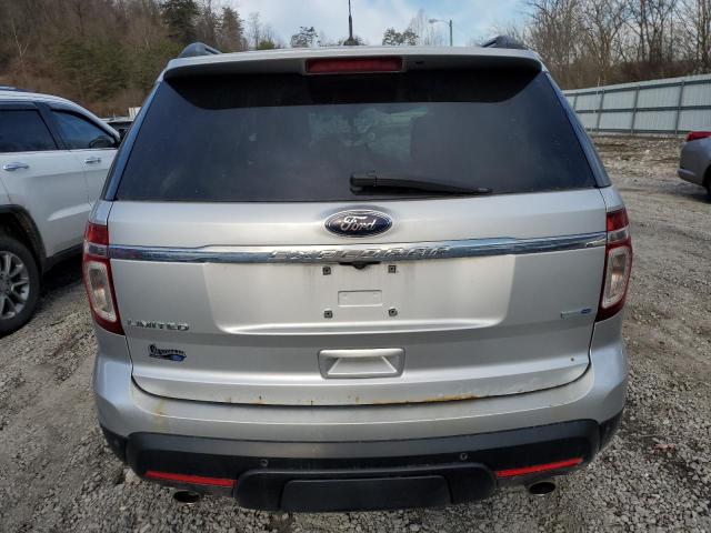 1FM5K8F83EGA76690 - 2014 FORD EXPLORER LIMITED SILVER photo 6