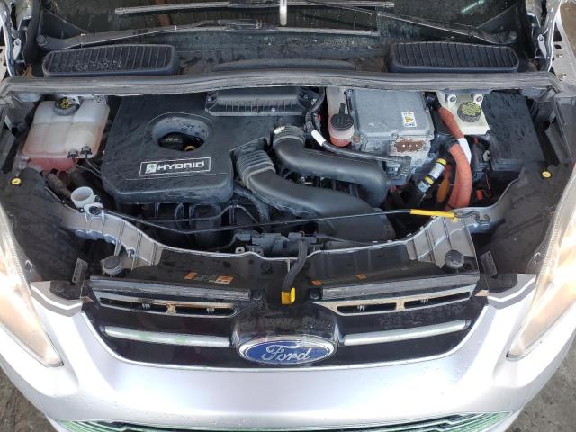 1FADP5BU0DL546172 - 2013 FORD C-MAX SEL SILVER photo 11