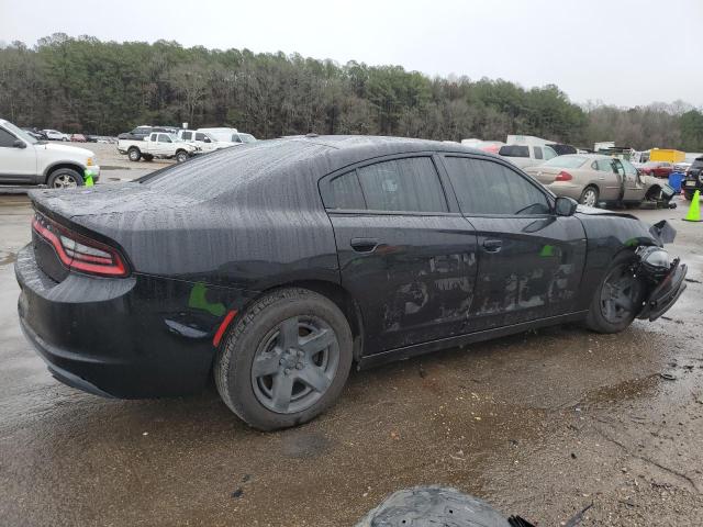 2C3CDXAT7KH568297 - 2019 DODGE CHARGER POLICE BLACK photo 3