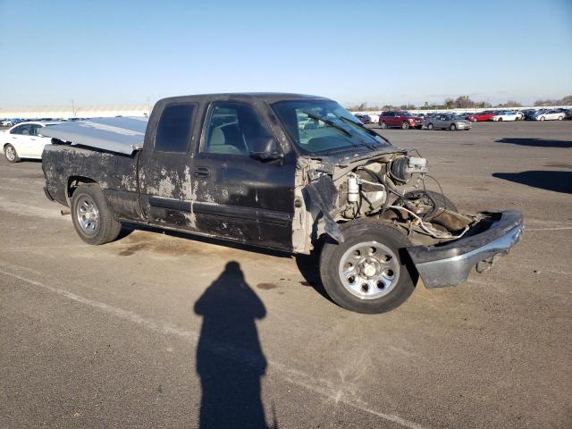 1GCEC19V87Z203502 - 2007 CHEVROLET SILVERADO C1500 CLASSIC BLACK photo 4