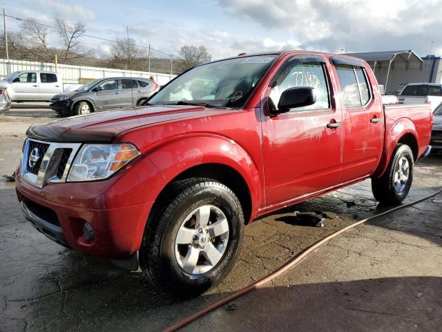1N6AD0ER9CC449435 - 2012 NISSAN FRONTIER S RED photo 1
