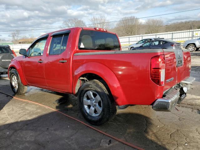 1N6AD0ER9CC449435 - 2012 NISSAN FRONTIER S RED photo 2