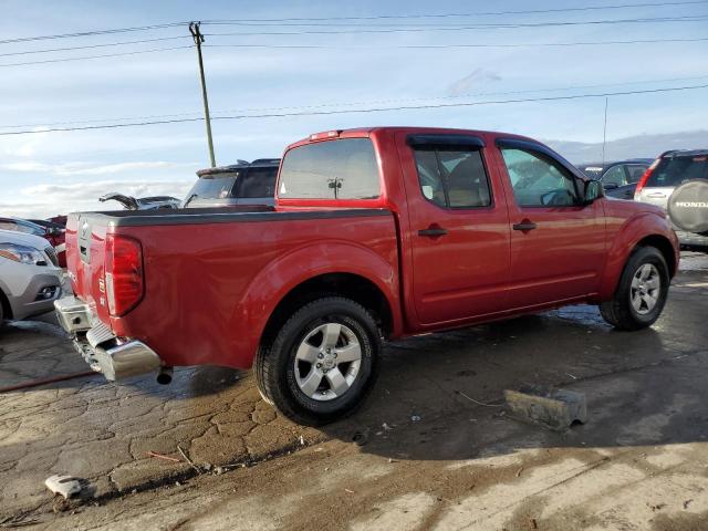 1N6AD0ER9CC449435 - 2012 NISSAN FRONTIER S RED photo 3