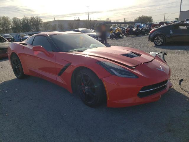 1G1YA2D72H5117900 - 2017 CHEVROLET CORVETTE STINGRAY 1LT RED photo 4