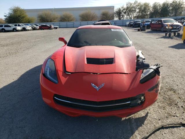 1G1YA2D72H5117900 - 2017 CHEVROLET CORVETTE STINGRAY 1LT RED photo 5