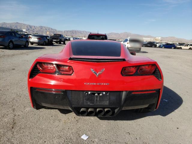 1G1YA2D72H5117900 - 2017 CHEVROLET CORVETTE STINGRAY 1LT RED photo 6