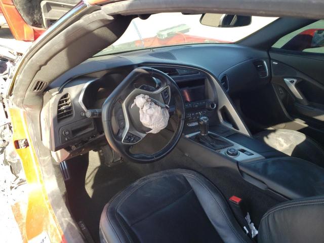 1G1YA2D72H5117900 - 2017 CHEVROLET CORVETTE STINGRAY 1LT RED photo 8