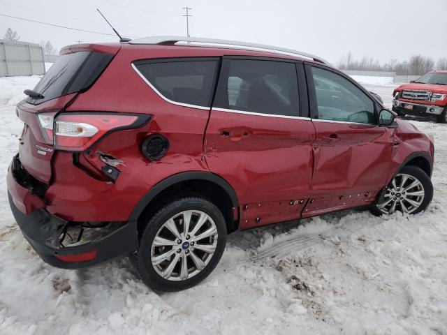 1FMCU0JD0HUE07013 - 2017 FORD ESCAPE TITANIUM BURGUNDY photo 3