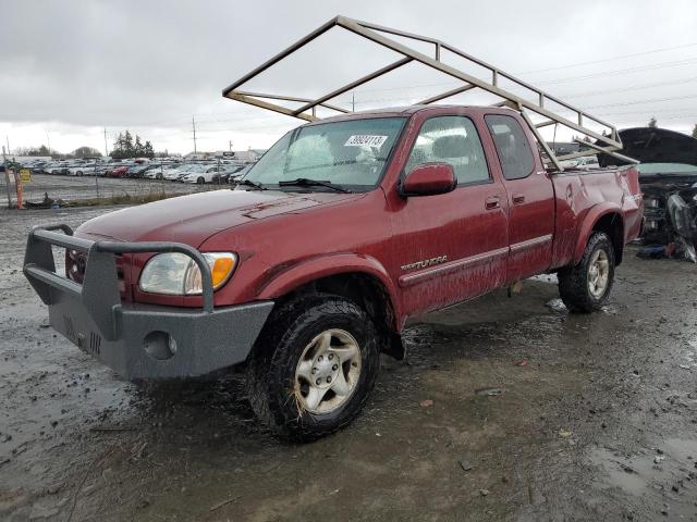 5TBBT48133S436064 - 2003 TOYOTA TUNDRA ACCESS CAB LIMITED MAROON photo 1