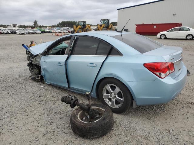 1G1PF5SC5C7193929 - 2012 CHEVROLET CRUZE LT BLUE photo 2