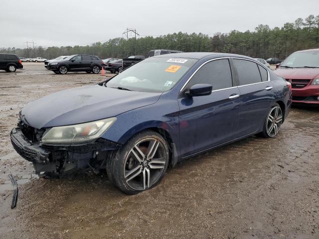 1HGCR2F58FA241231 - 2015 HONDA ACCORD SPORT BLUE photo 1