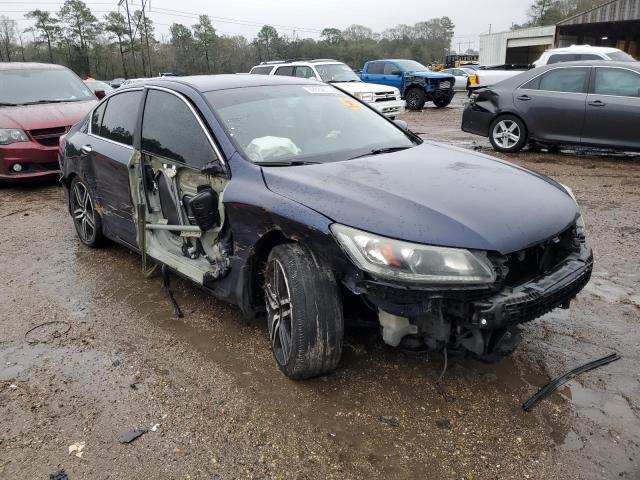 1HGCR2F58FA241231 - 2015 HONDA ACCORD SPORT BLUE photo 4