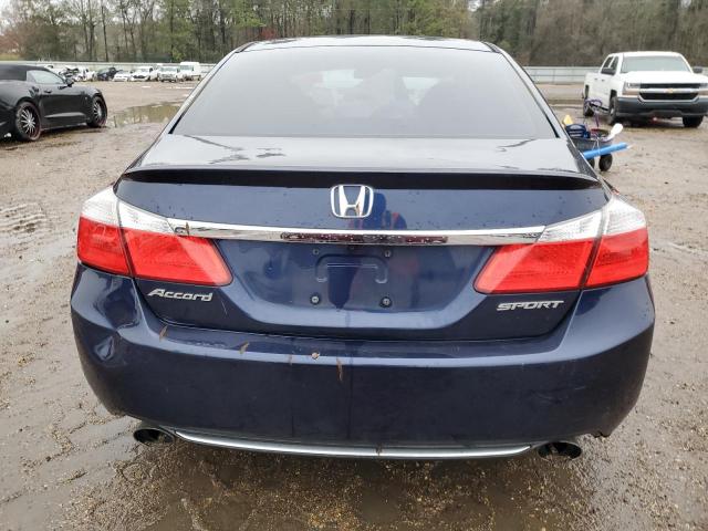 1HGCR2F58FA241231 - 2015 HONDA ACCORD SPORT BLUE photo 6