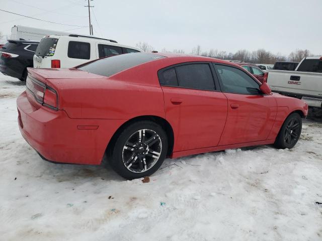 2C3CDXHG1DH582580 - 2013 DODGE CHARGER SXT RED photo 3
