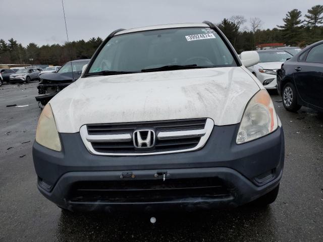 SHSRD78884U249662 - 2004 HONDA CR-V EX WHITE photo 5