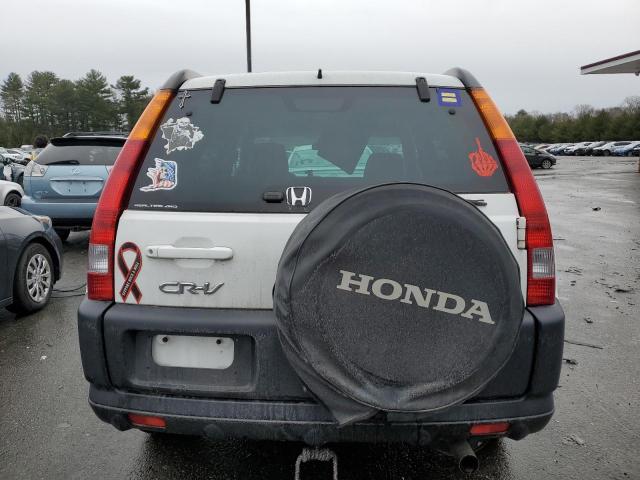 SHSRD78884U249662 - 2004 HONDA CR-V EX WHITE photo 6