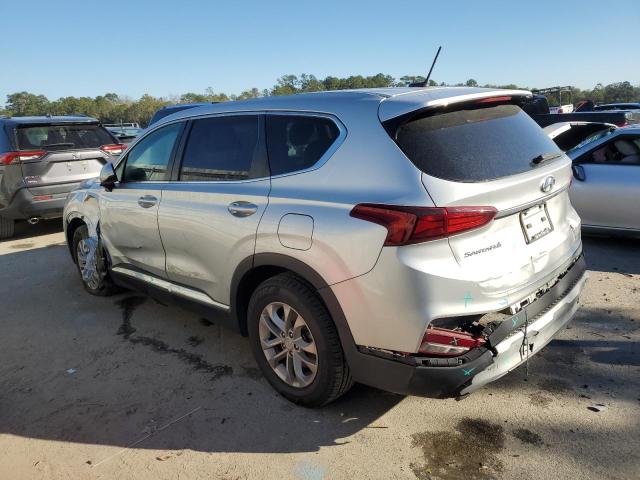 5NMS23AD8KH046684 - 2019 HYUNDAI SANTA FE SE SILVER photo 2