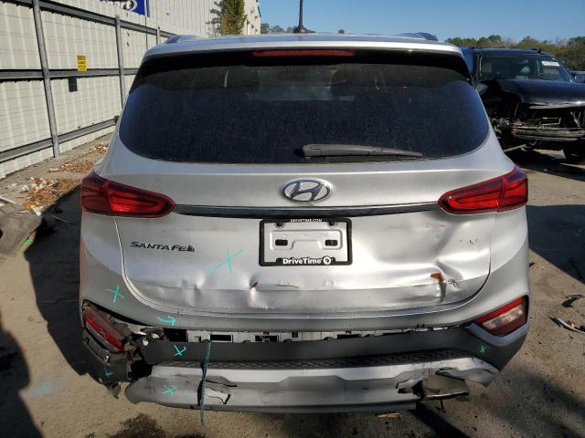 5NMS23AD8KH046684 - 2019 HYUNDAI SANTA FE SE SILVER photo 6