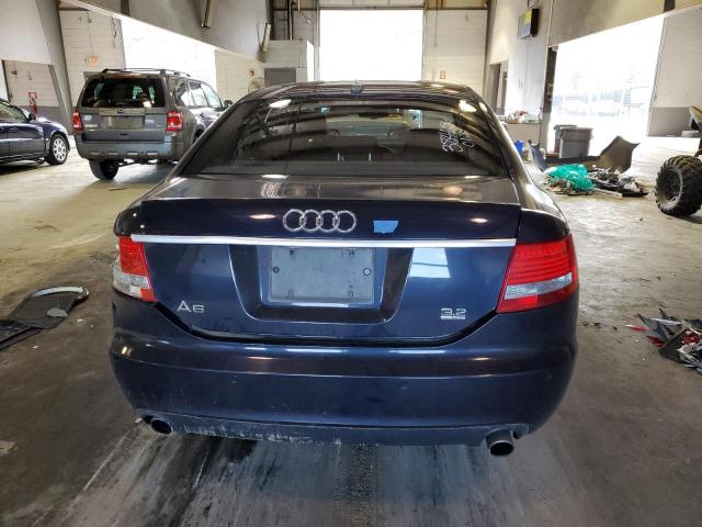 WAUDG74F85N114145 - 2005 AUDI A6 3.2 QUATTRO BLUE photo 6