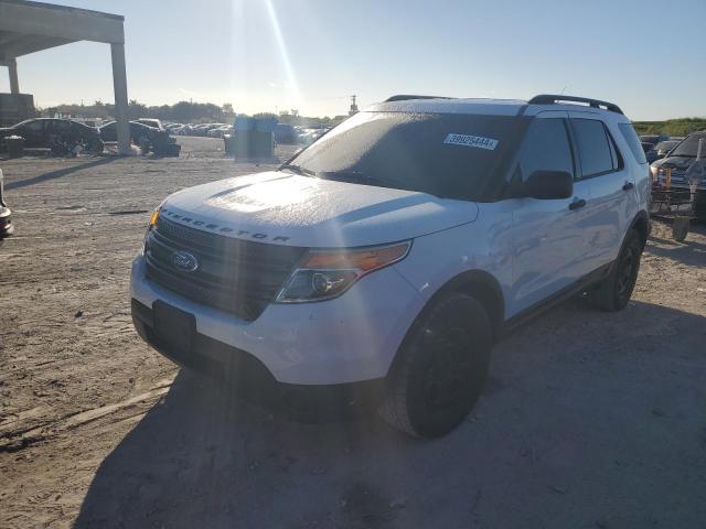 1FM5K8AR2FGC41744 - 2015 FORD EXPLORER POLICE INTERCEPTOR WHITE photo 1