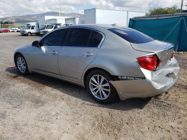 JNKBV61E68M215490 - 2008 INFINITI G35 4DOOR SILVER photo 2