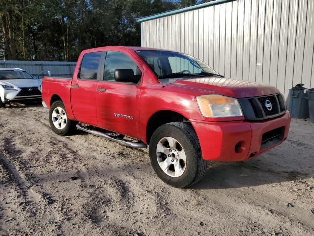 1N6BA07D69N307605 - 2009 NISSAN TITAN XE RED photo 4