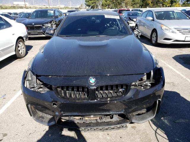 WBS3R9C38HA014045 - 2017 BMW M4 BLACK photo 5