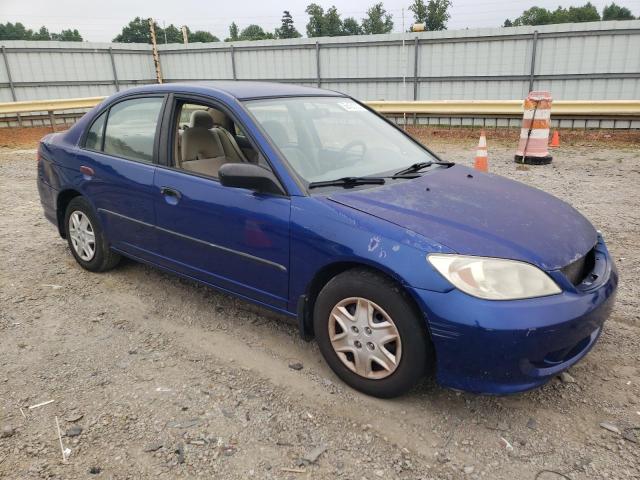 1HGES16324L006427 - 2004 HONDA CIVIC DX VP BLUE photo 4
