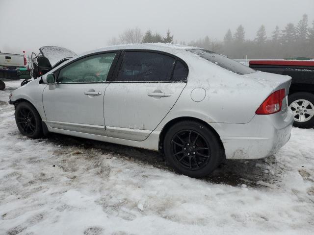 2HGFA16587H023498 - 2007 HONDA CIVIC LX SILVER photo 2