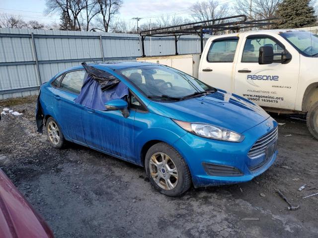 3FADP4BJ6FM110024 - 2015 FORD FIESTA SE BLUE photo 4