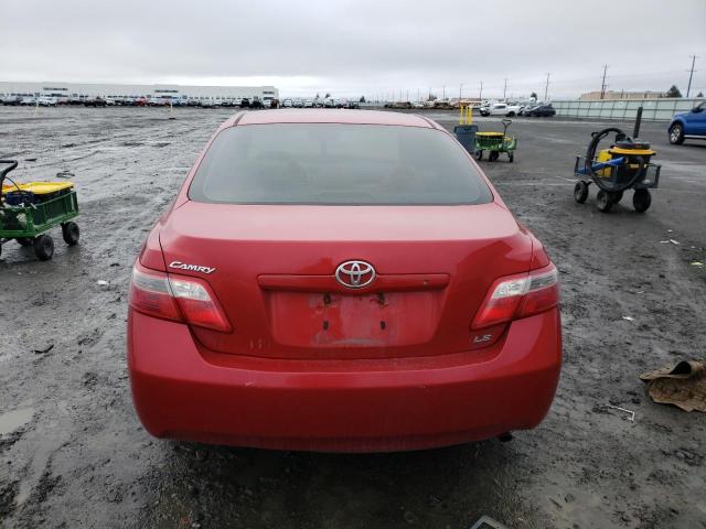 4T1BE46KX7U162291 - 2007 TOYOTA CAMRY CE RED photo 6