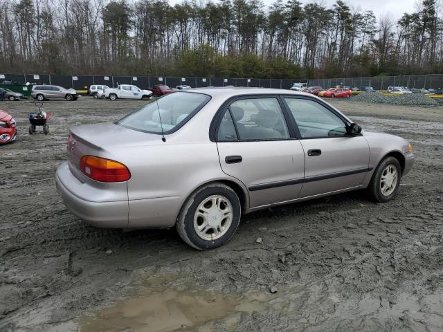 1Y1SK5280XZ402749 - 1999 CHEVROLET GEO PRIZM BASE TAN photo 3